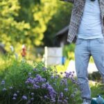 Image: Colorful Vegetables Garden with Headphones - Vegetables Gardening Podcast