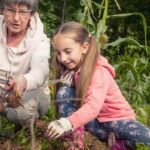 Beautiful and bountiful vegetable garden in the Southeast, perfect for sustainable living and fresh produce