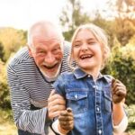 Urban gardener tending to city vegetable garden, cultivating sustainable green oasis in urban environment