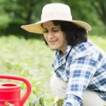 Beautiful container gardening with a mix of vegetables and flowers for small spaces