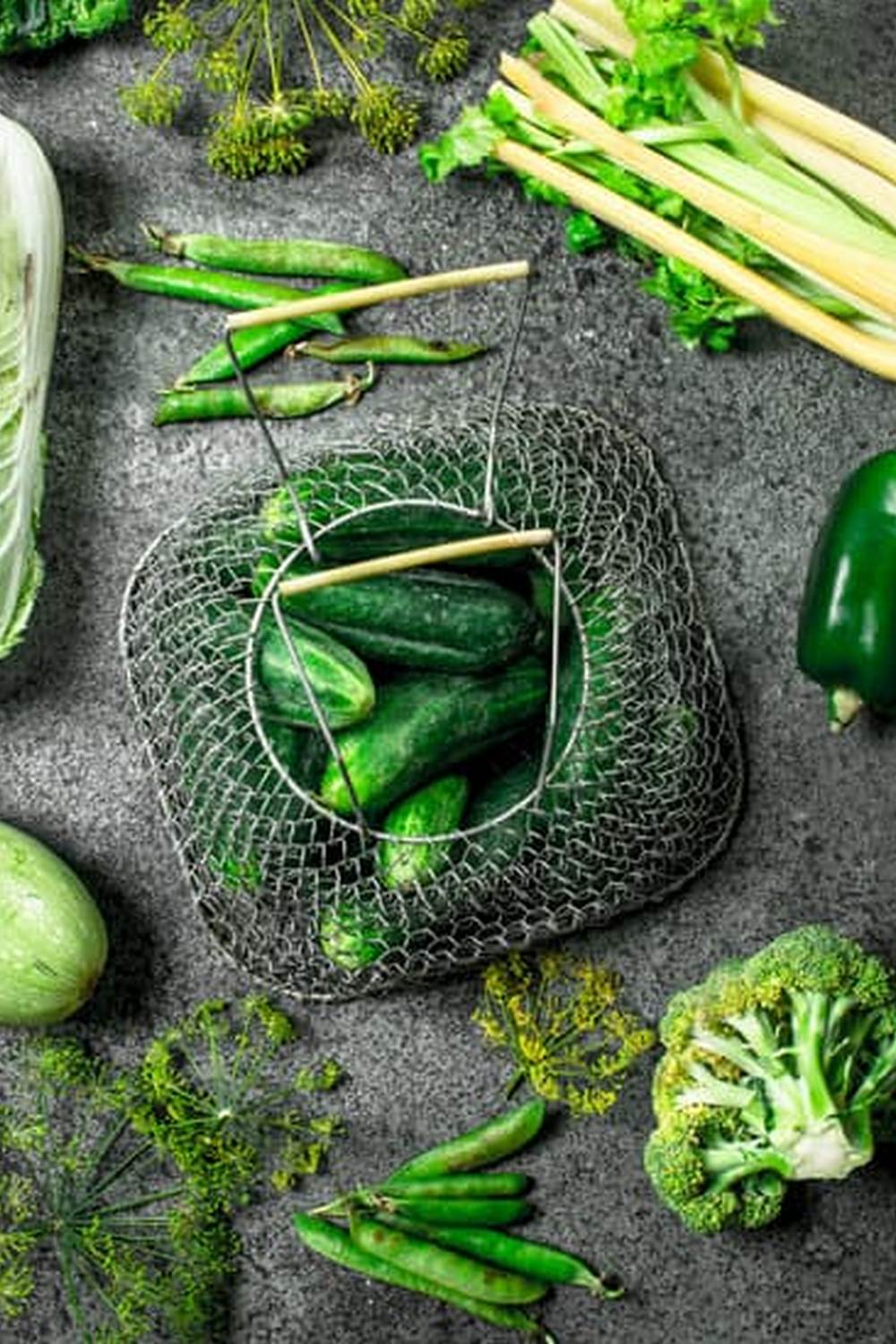 A vibrant, bountiful garden filled with fresh produce and colorful blooms